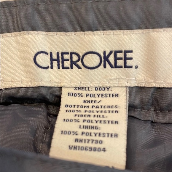 Cherokee Gray Snowpants  Pants with Reinforced Knees - Picture 3 of 3